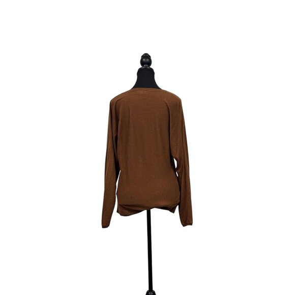 Open Edit Toffee Sweater | Medium | Lightweight Viscose Blend | $20 - Picture 7 of 7